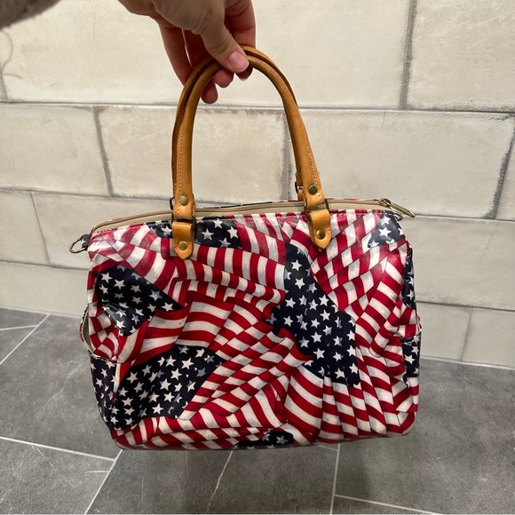 American flag purse handbag bag small red white blue 4th of July patriotic - Picture 5 of 11